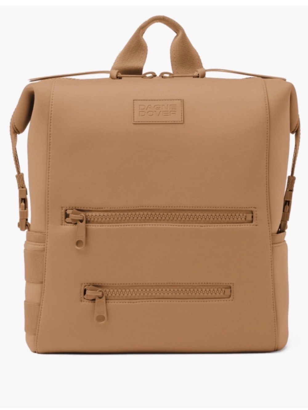 Dagne Dover parents Backpack in Tan Neoprene